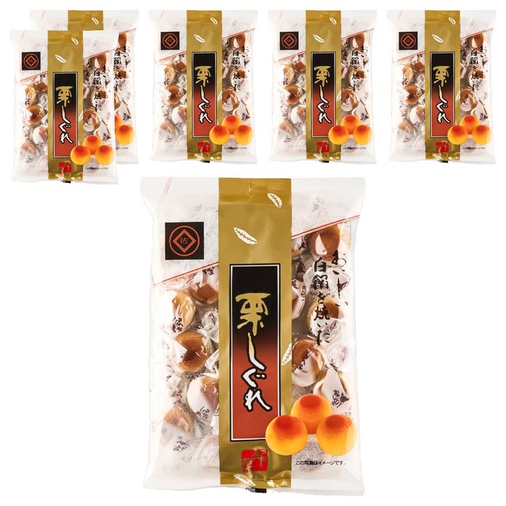 사토 쿠리 시구레 화과자, 175g, 6개