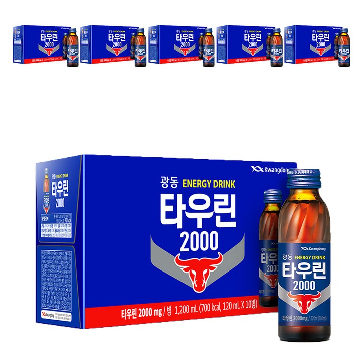 광동제약 타우린 2000, 120ml, 60개