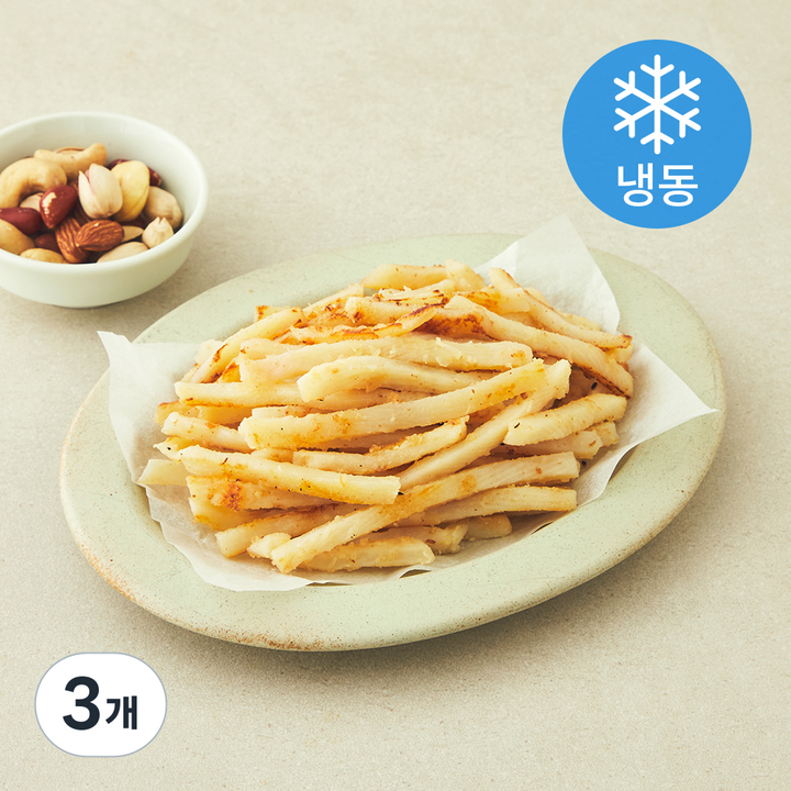 순돌이네 영화관 오징어 리키 땅콩 버터 몸통 (냉동), 3개, 300g