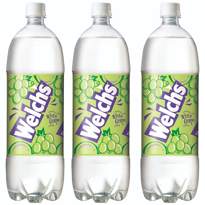 웰치스 소다 청포도, 1.5L, 3개