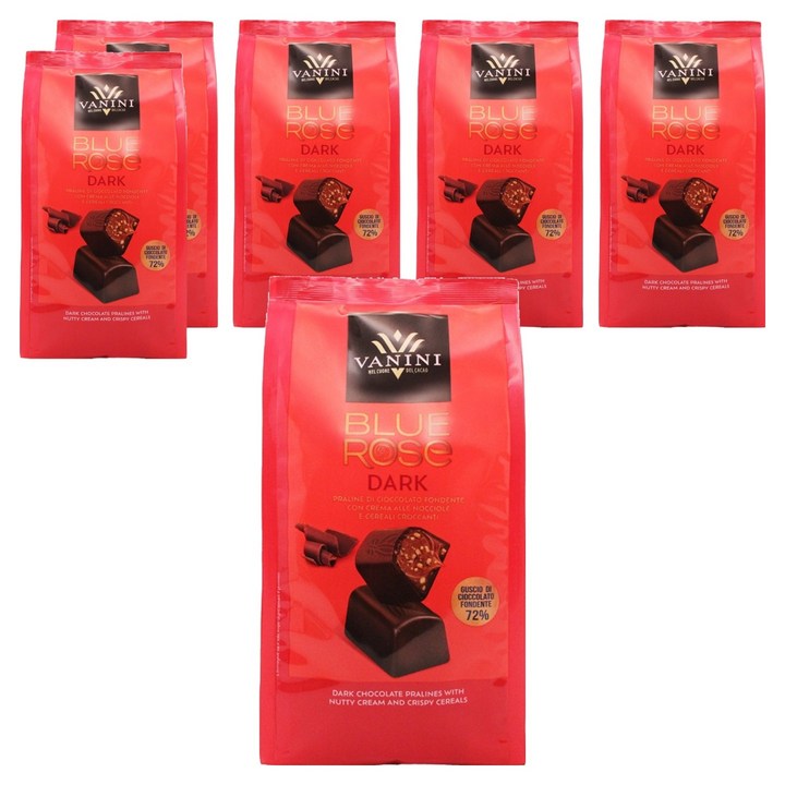바니니 블루로즈백 다크 초콜릿, 120g, 6개