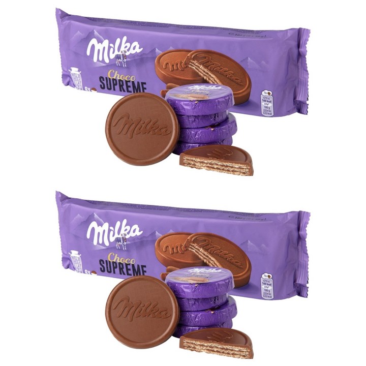 밀카 초코 슈프림 비스킷, 180g, 2개