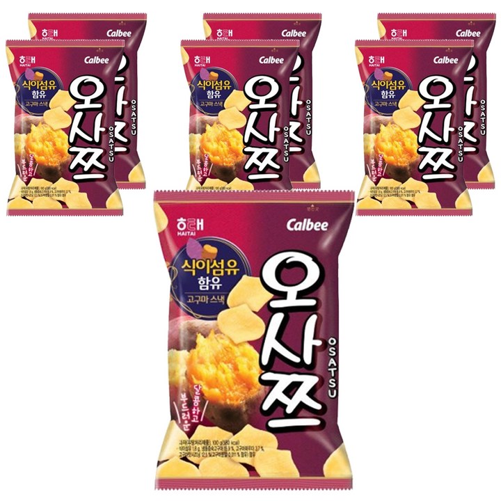 해태제과 오사쯔, 100g, 6개