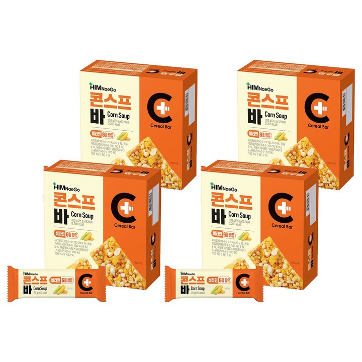힘내고 콘스프바, 300g, 4개