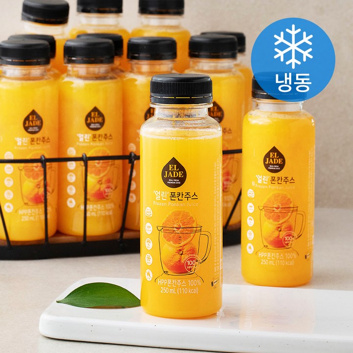 엘제이드 얼린 폰칸주스 (냉동), 250ml, 20개