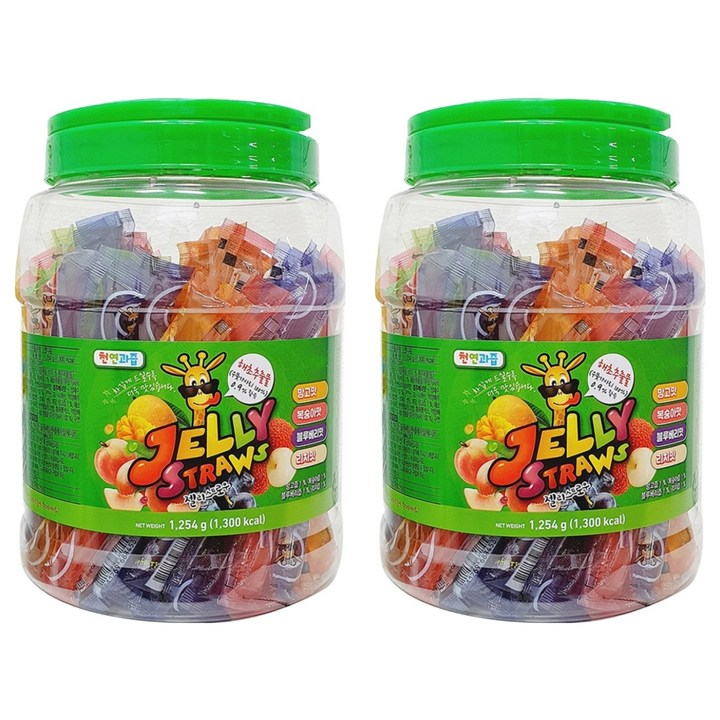 젤리스트로우 키즈웰, 1.254kg, 2개
