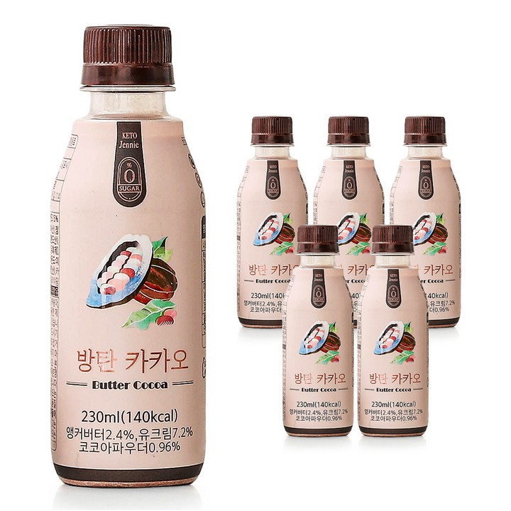 키토제니 방탄카카오, 230ml, 6개