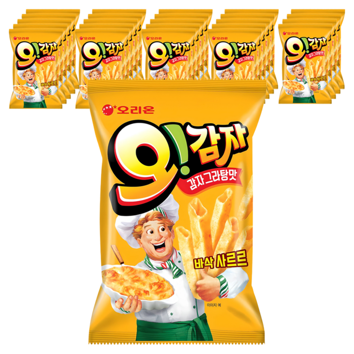 오리온 오감자 그라탕, 95g, 25개