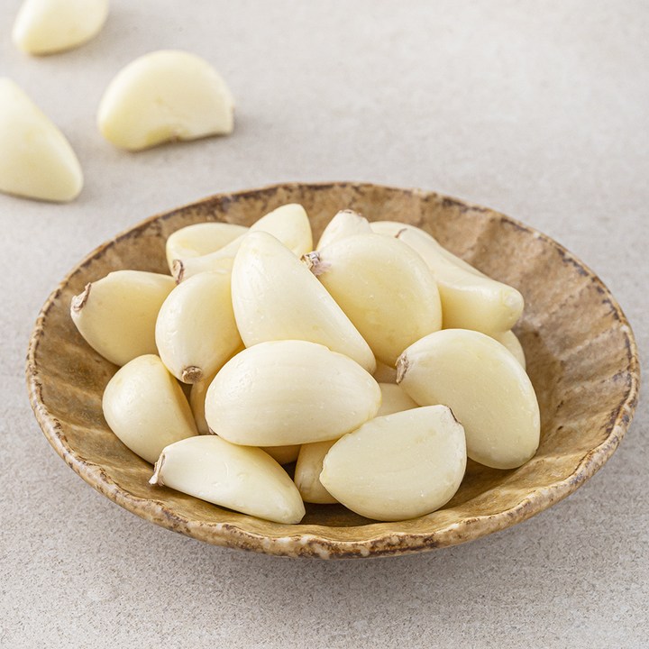 국내산 깐마늘, 80g, 1개