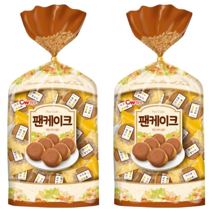 청우식품 팬케이크, 2개, 400g