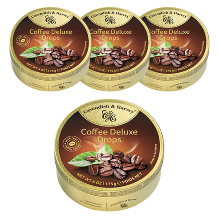 캐빈디쉬앤하비 커피맛 캔디, 4개, 175g