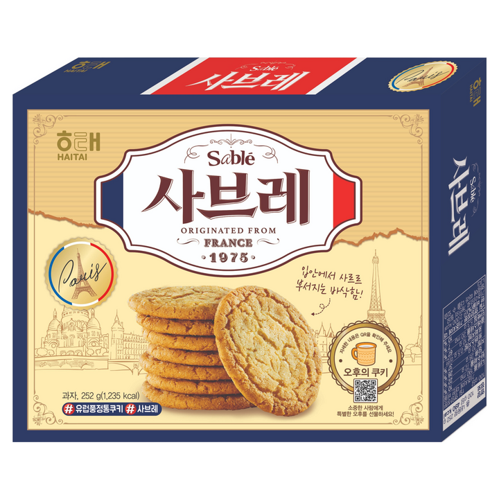 해태제과 사브레, 252g, 1개