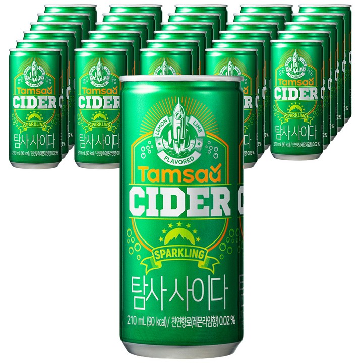 탐사 사이다, 210ml, 30개