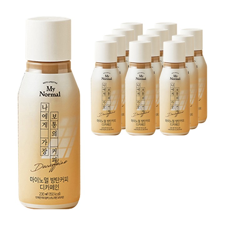 마이노멀 방탄커피 디카페인, 230ml, 6개입, 2개
