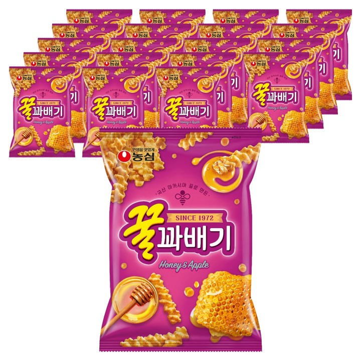 꿀꽈배기, 90g, 20개