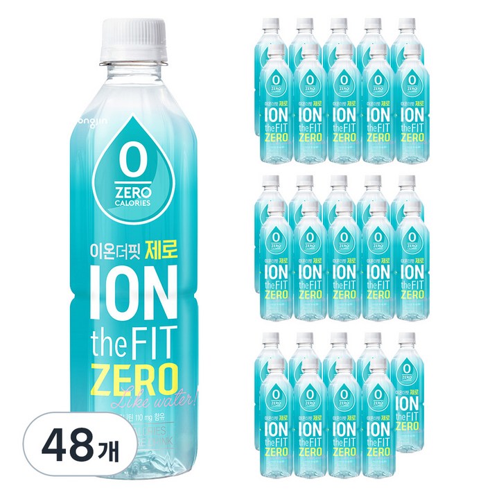 웅진 이온더핏 제로 이온음료, 48개, 500ml