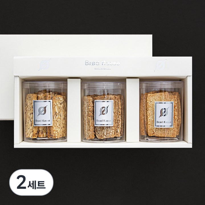 브로드카세 고소한 쿠키, 100g, 3개입, 2세트