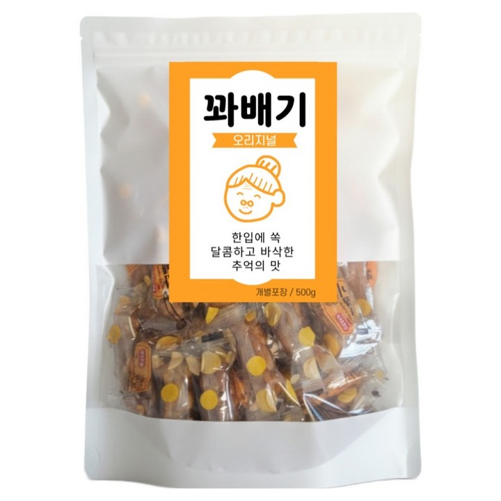 한달콤 미니 꽈배기 오리지널, 500g, 1개