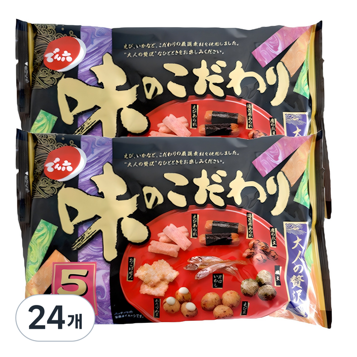 덴로쿠 아지노 코다와리, 110g, 24개