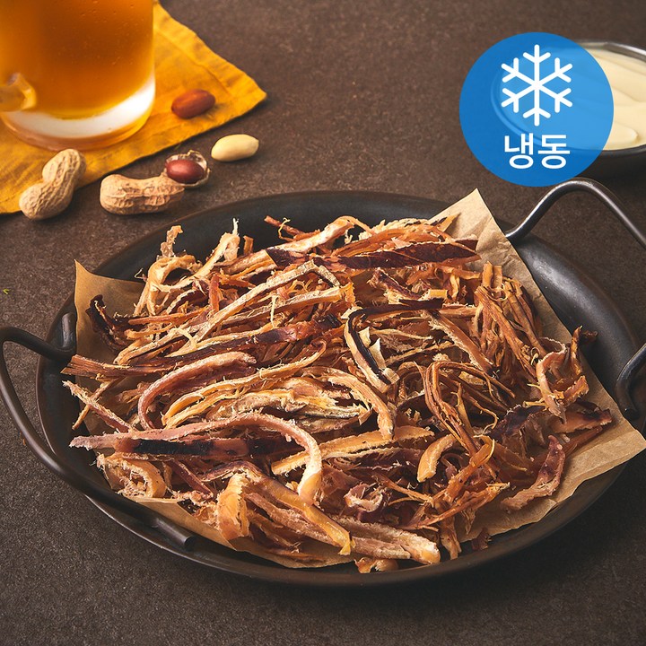 우리두리건어물 HACCP 맥반석오징어채, 500g, 1개