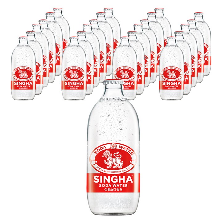 싱하 소다워터 탄산수, 325ml, 24개