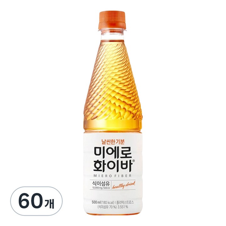 미에로화이바, 500ml, 60개