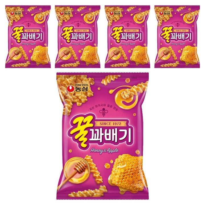 꿀꽈배기, 141g, 5개
