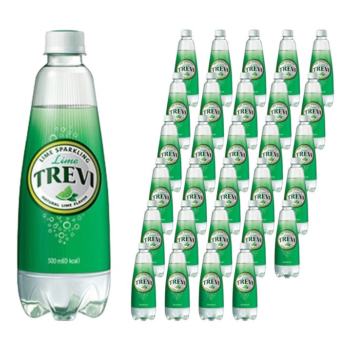 트레비 라임 탄산음료, 500ml, 30개