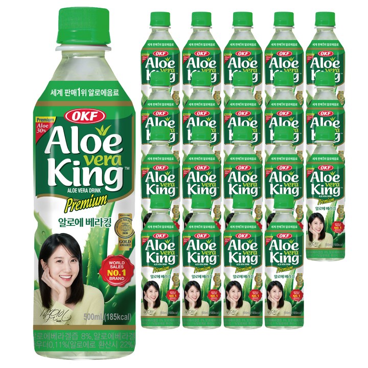 알로에베라킹 음료, 500ml, 20개