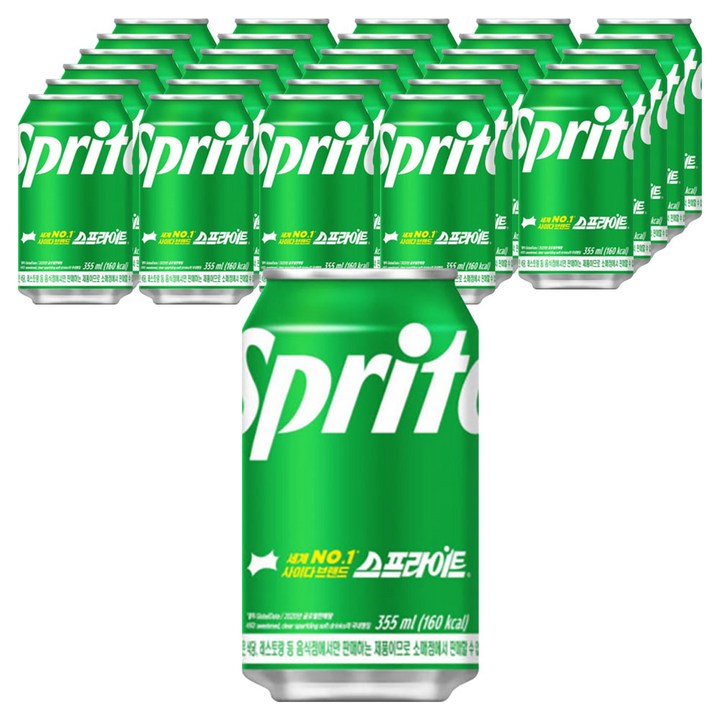 스프라이트 업소용, 355ml, 60개