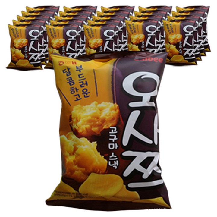 해태제과 오사쯔, 65g, 24개