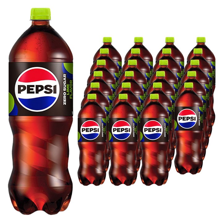 펩시 제로 슈거 라임향, 1.5L, 24개