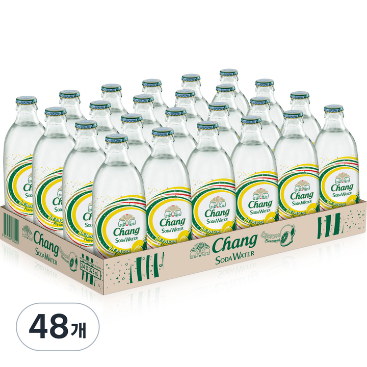 창 소다 레몬향 탄산음료, 325ml, 48개