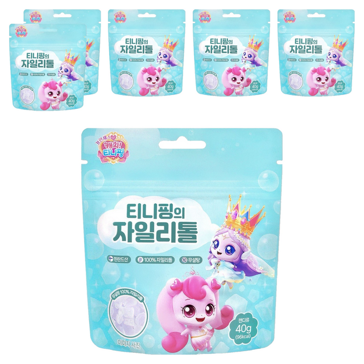 캐치티니핑 티니핑의 자일리톨 캔디, 6개, 40g