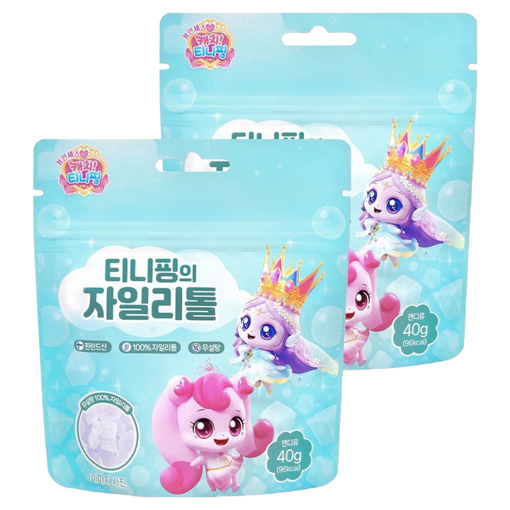 캐치티니핑 티니핑의 자일리톨 캔디, 2개, 40g