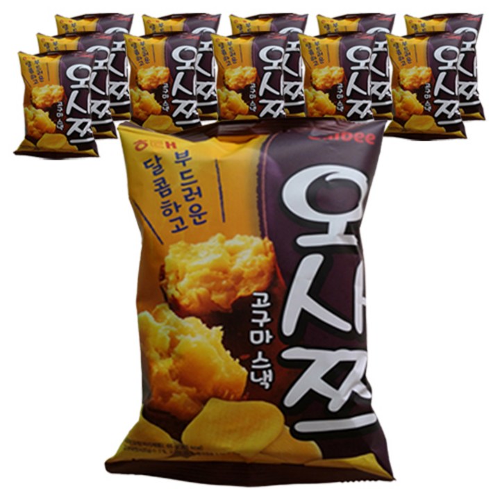 해태제과 오사쯔, 65g, 12개