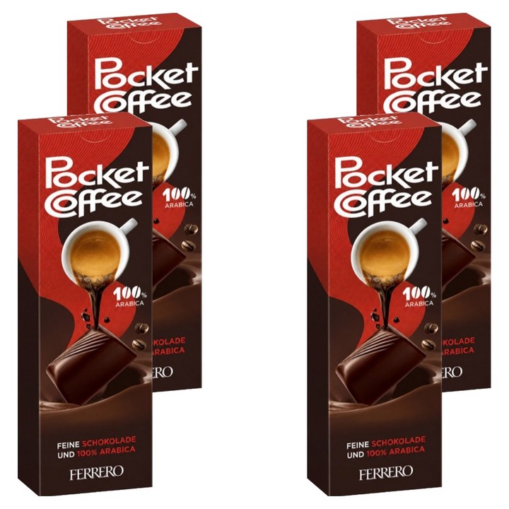 포켓커피 페레로 초콜릿 5p, 62.5g, 4개