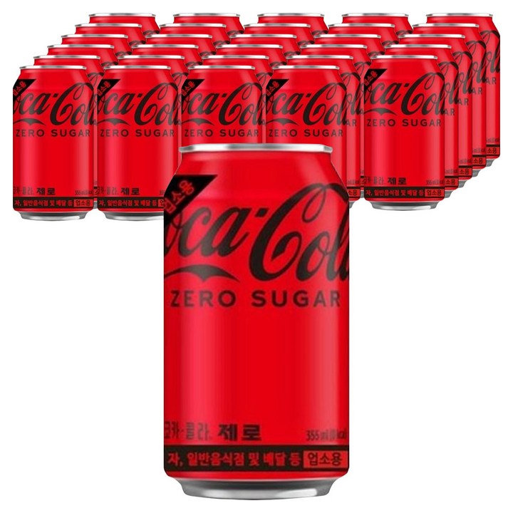코카콜라 업소용 제로, 36개, 355ml