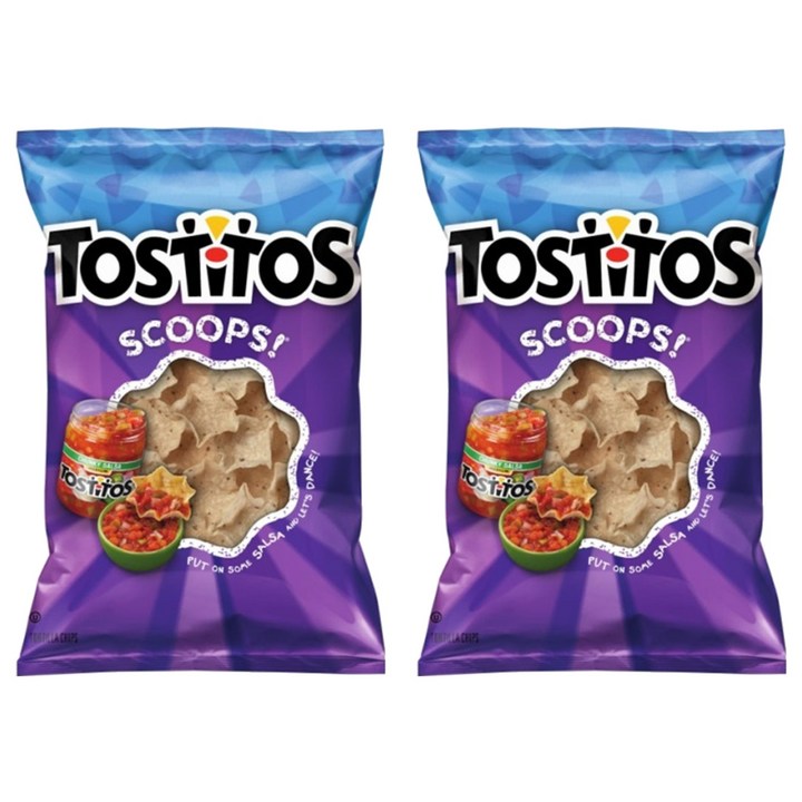 토스티토스 스쿱 또띨라 칩, 283.5g, 2개