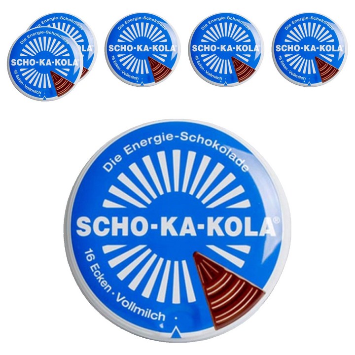 쇼카콜라 밀크 초콜릿, 100g, 6개
