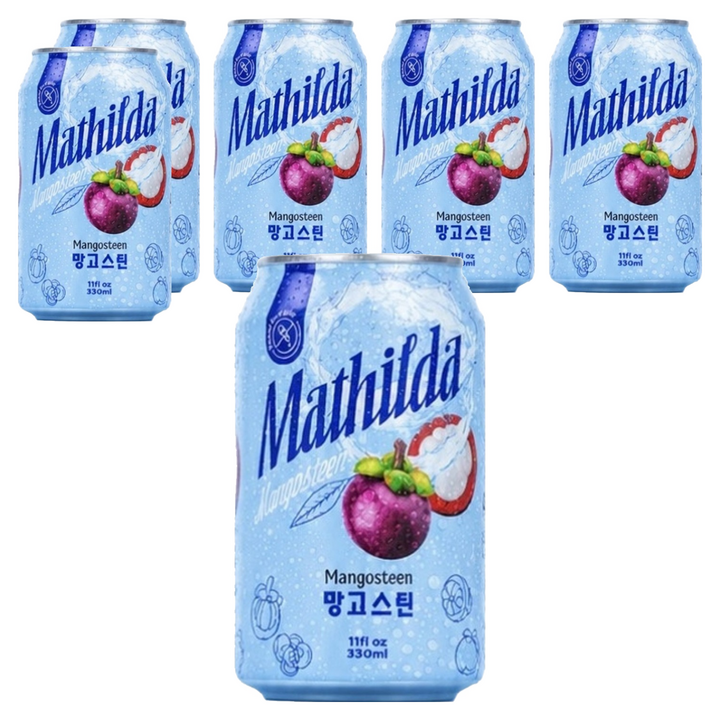 Mathilda 망고스틴 주스, 6개, 330ml