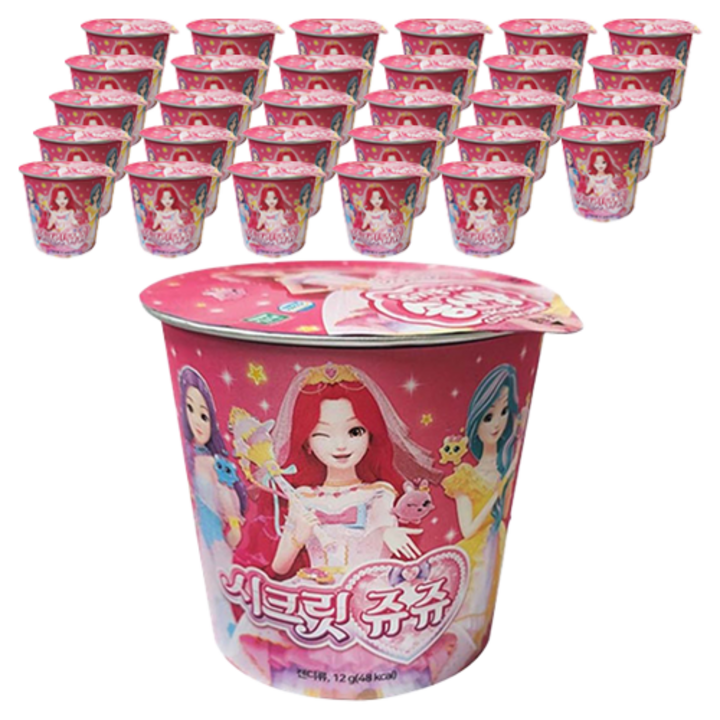 시크릿쥬쥬 유기농 솜사탕, 12g, 30개