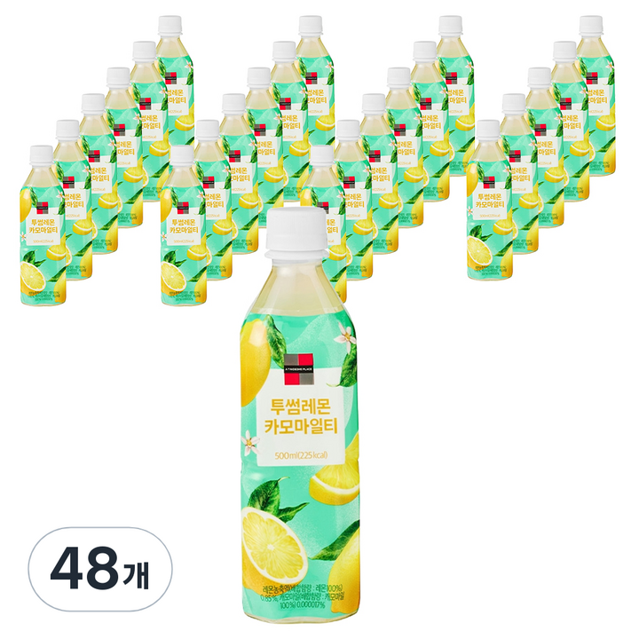 투썸플레이스 레몬 카모마일 티, 48개, 500ml