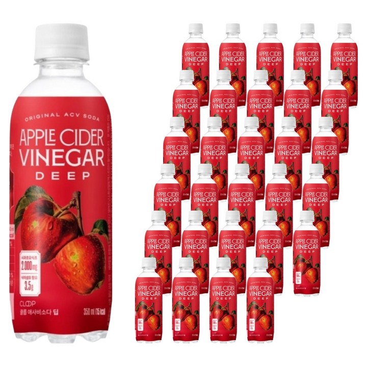 클룹 애사비소다 딥, 350ml, 30개