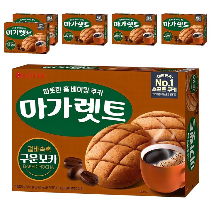 마가렛트 구운모카, 352g, 6개