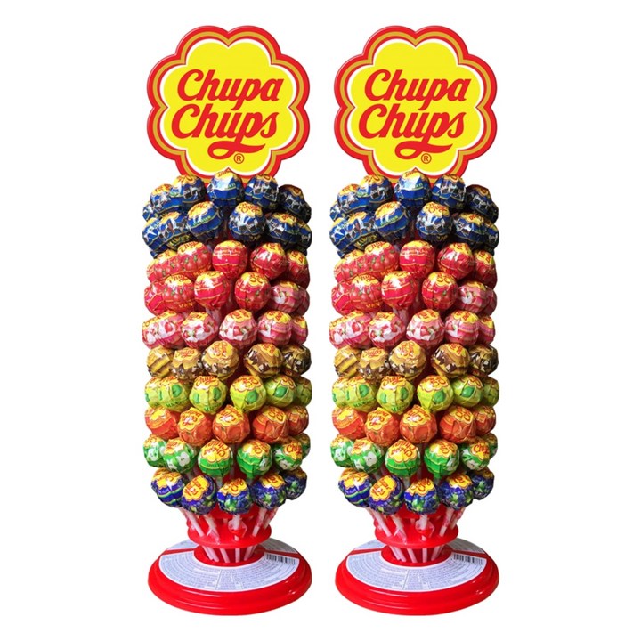 츄파춥스 슬림휠 막대사탕, 1.32kg, 2개