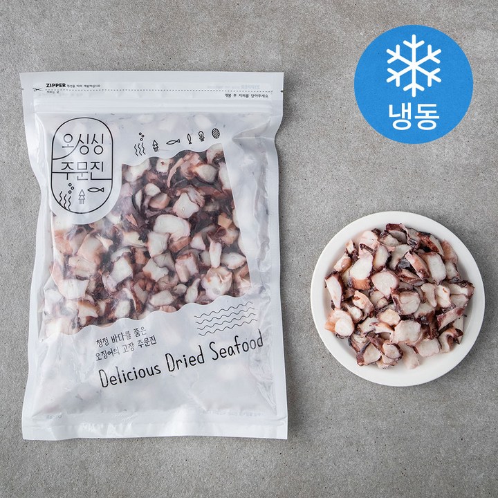 촉촉한 동전 가문어 (냉동), 600g, 1개