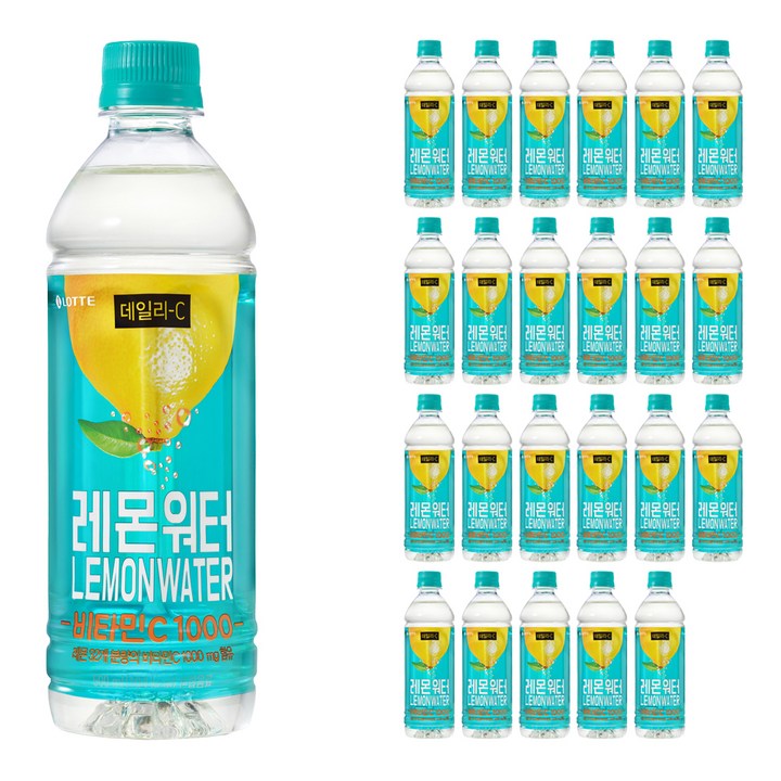 데일리씨 레몬워터, 24개, 500ml
