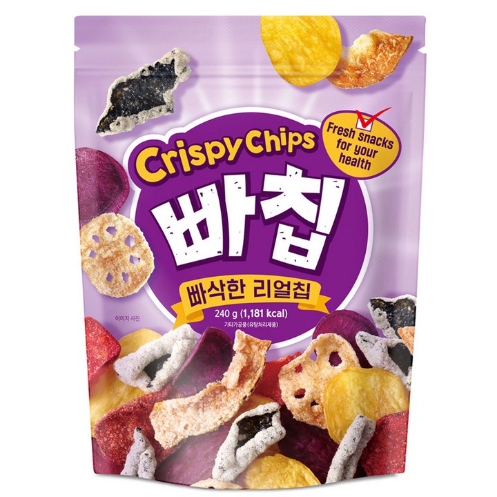 빠칩 원물간식, 240g, 1개
