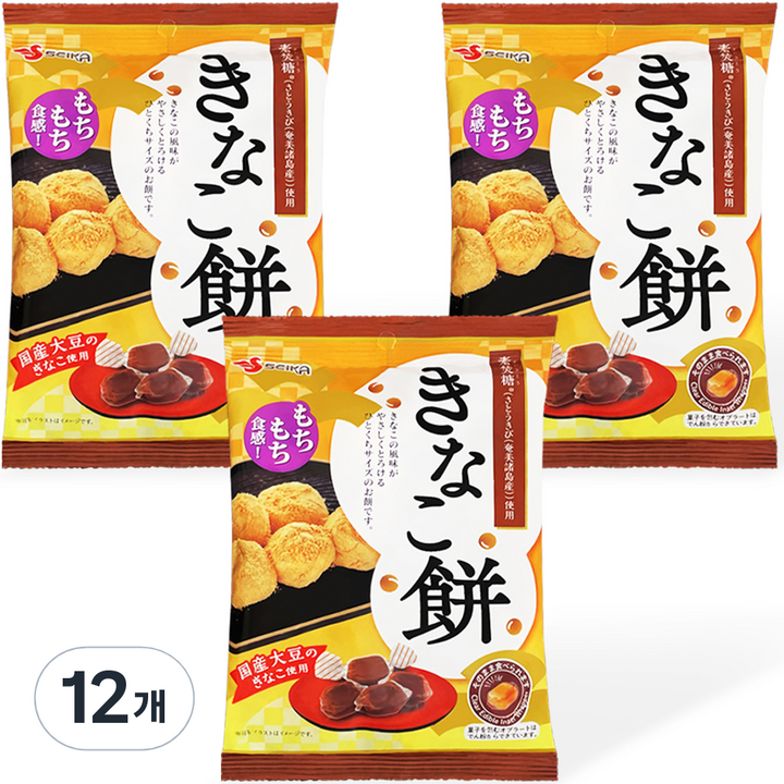 세이카 키나코 모찌 인절미 맛, 120g, 12개